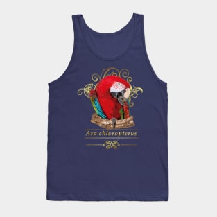 The red macaw Tank Top